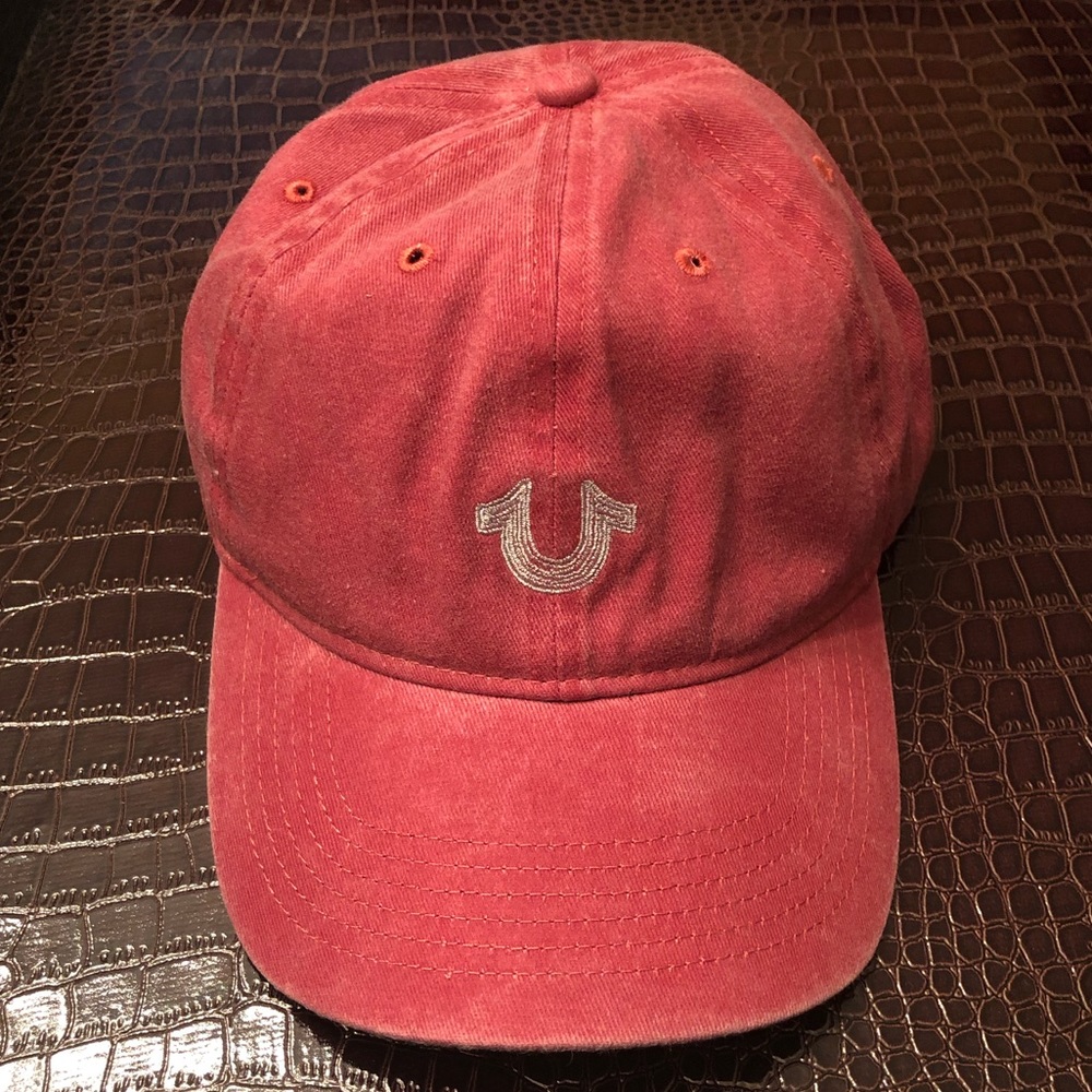 True Religion Horseshoe Lines Baseball Cap